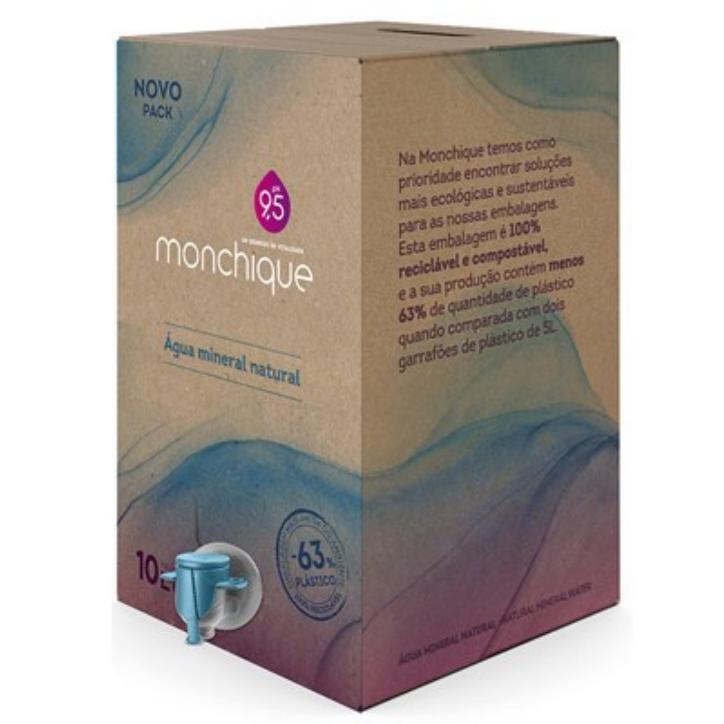 Monchique 9.5 PH Water 10l