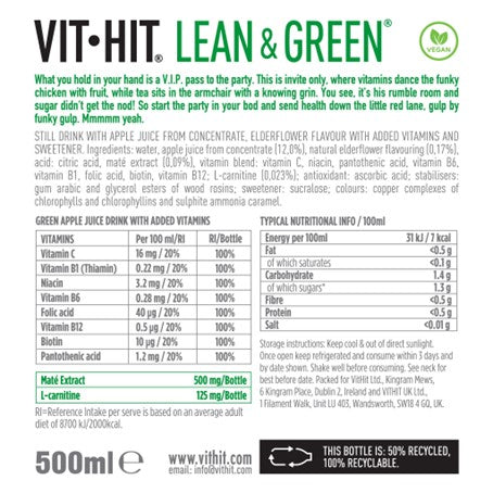 VITHIT Lean & Green 500ml